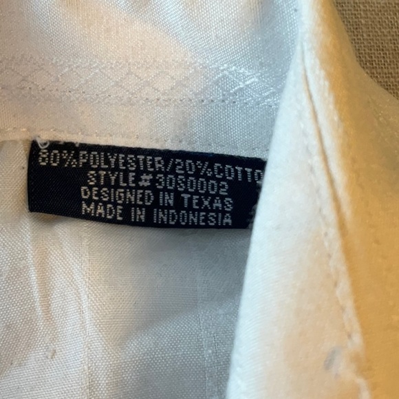 Panhandle Slim White Casual Button Down Shirt - Picture 9 of 11